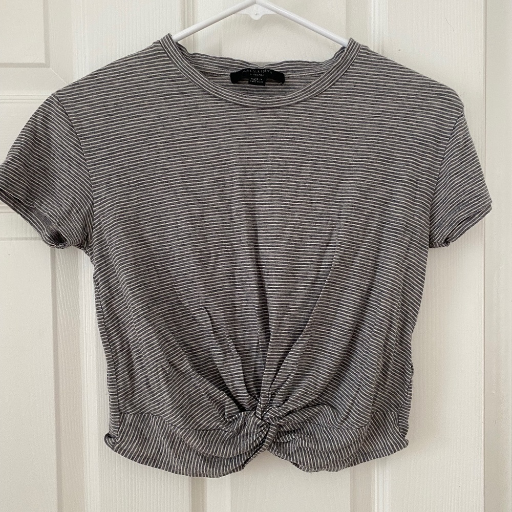 XS, All Saints crop top